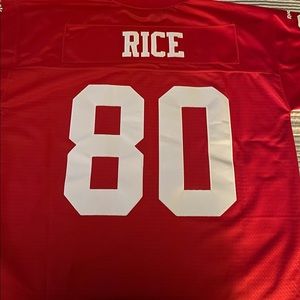 Reebok Jerry Rice San Francisco 49ers Jersey
